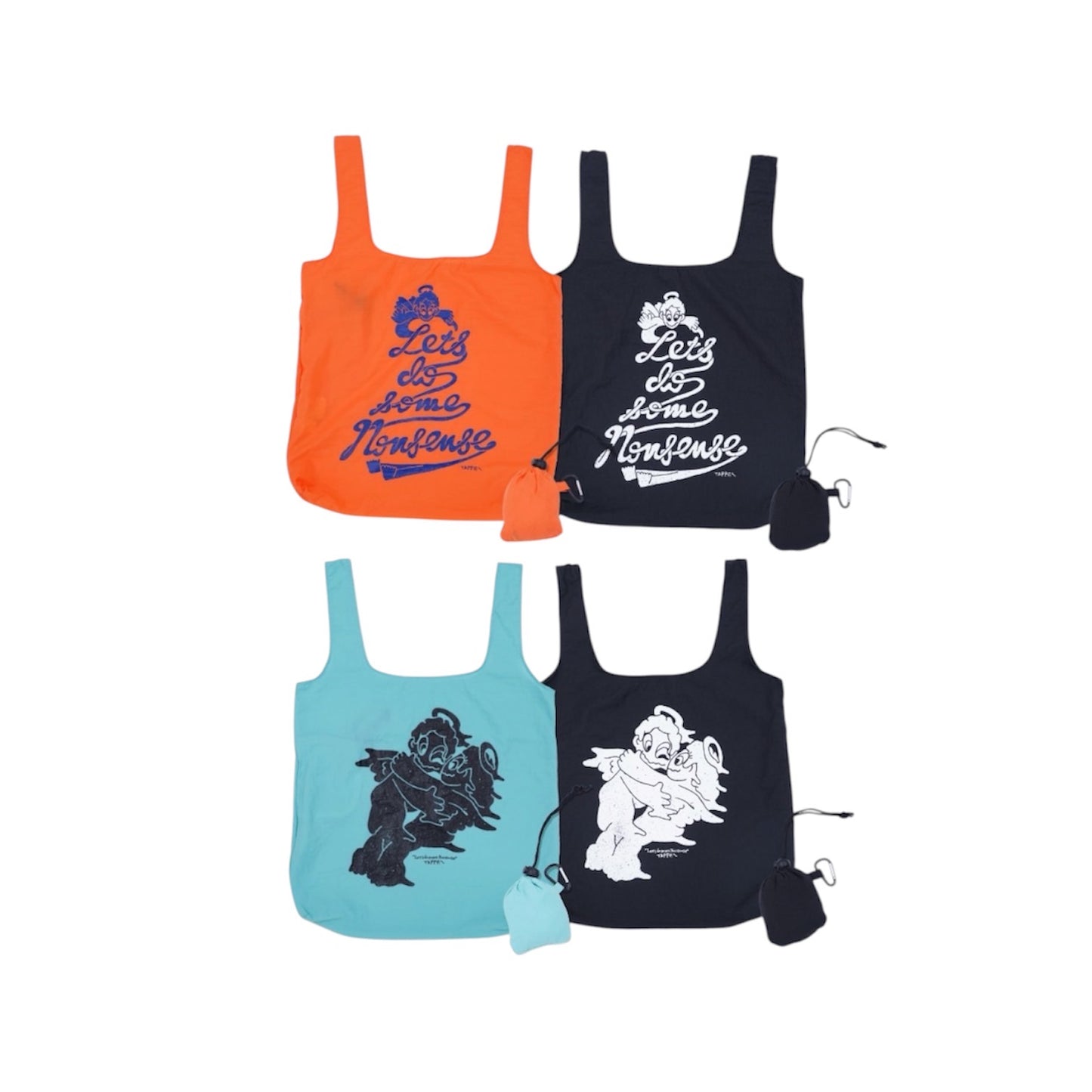 Let’s do some nonsense Tote Bag (So, what will you do?) Orange