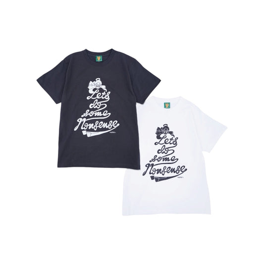 Let’s do some nonsense T- Shirts（White / Charcoal）