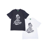 TAPPEI / Let’s do some nonsense T- Shirts（White / Charcoal）