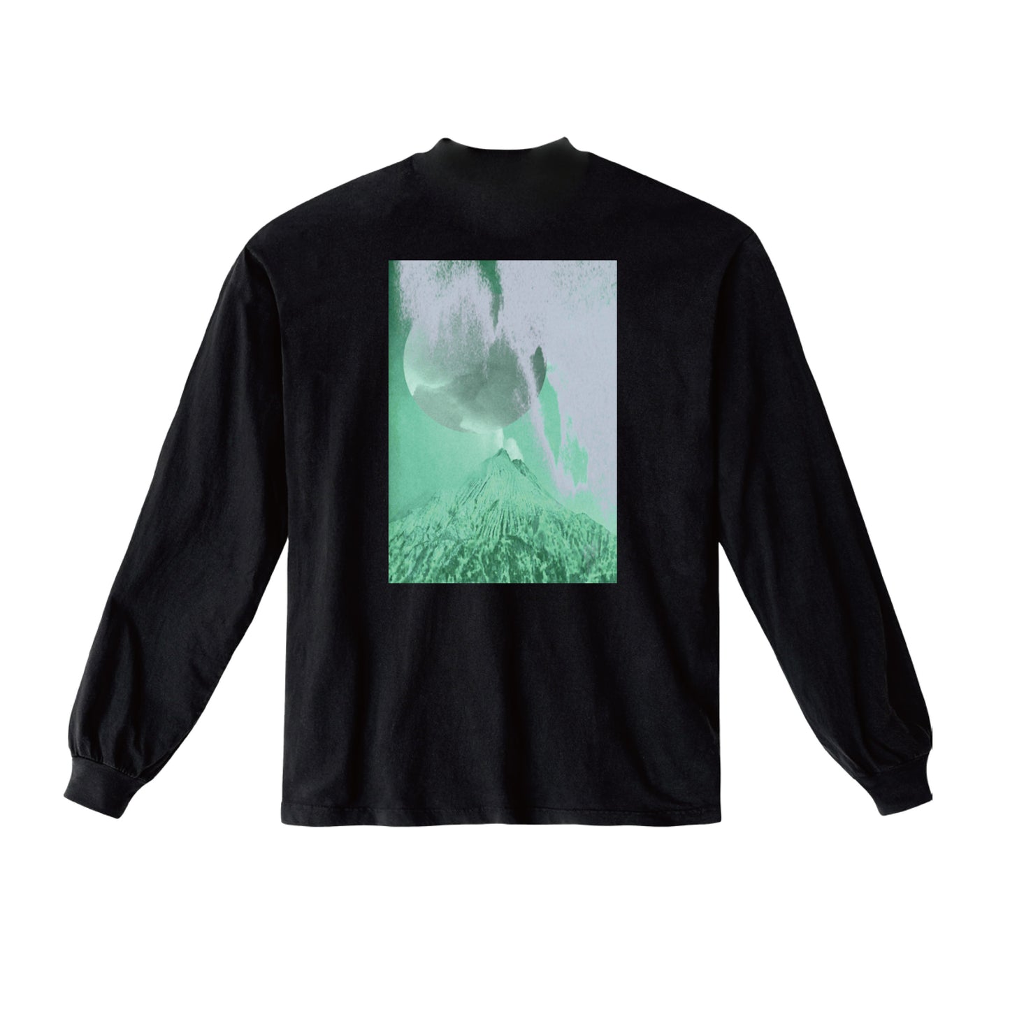 月極HP限定販売「YOSHIROTTEN × TSUKIGIME　FUTURE NATURE Long Sleeve T-shirt」(White / Black)