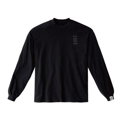 月極HP限定販売「YOSHIROTTEN × TSUKIGIME　FUTURE NATURE Long Sleeve T-shirt」(White / Black)