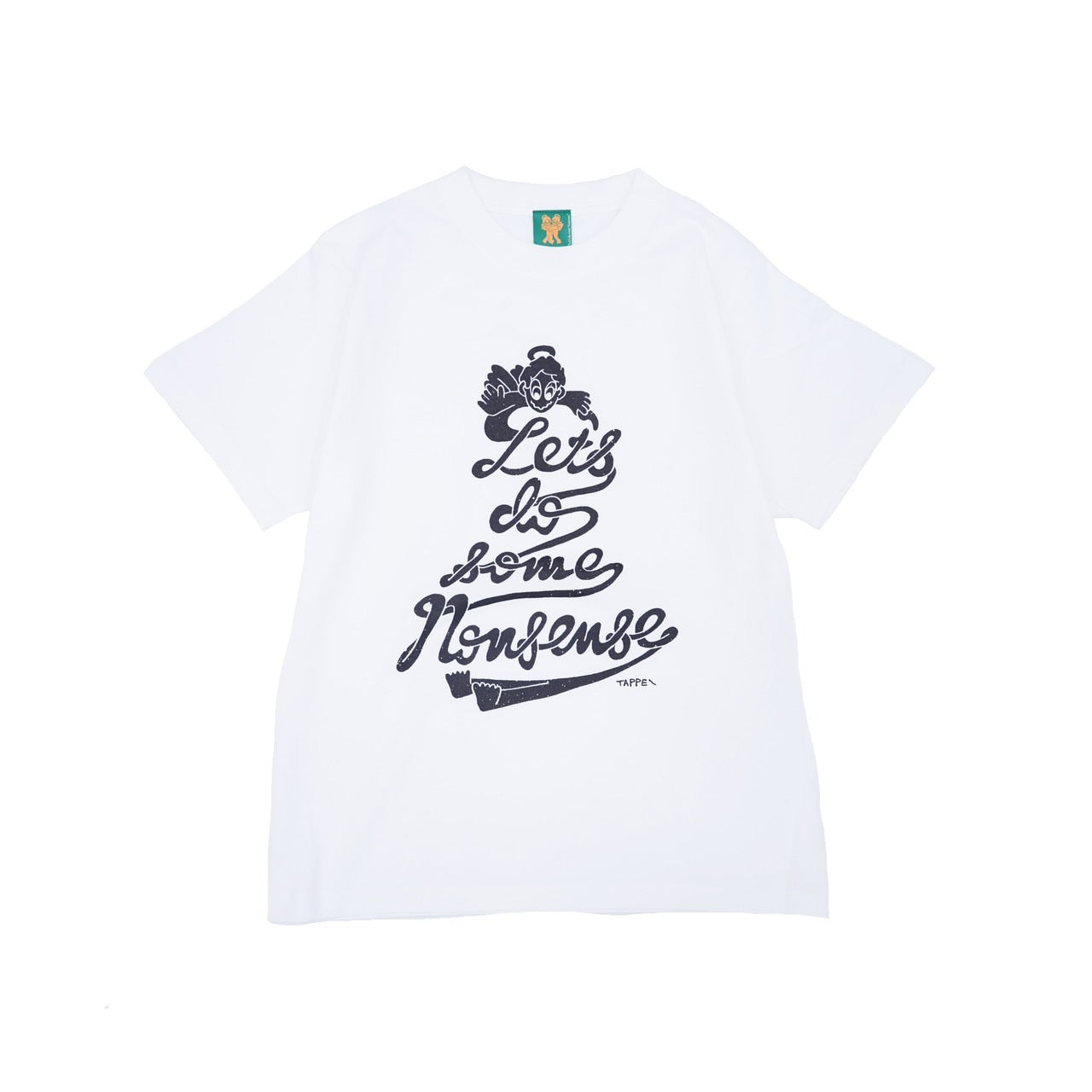 Let’s do some nonsense T- Shirts（White / Charcoal）